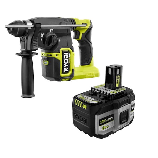 ONE+ 18V 8.0 Ah HIGH PERFORMANCE Battery w/ ONE+ HP 18V Brushless 1" SDS-Plus Rotary Hammer Drill (Tool Only)