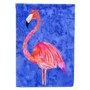 28 in. x 40 in. Polyester Flamingo Flag Canvas House Size 2-Sided Heavyweight