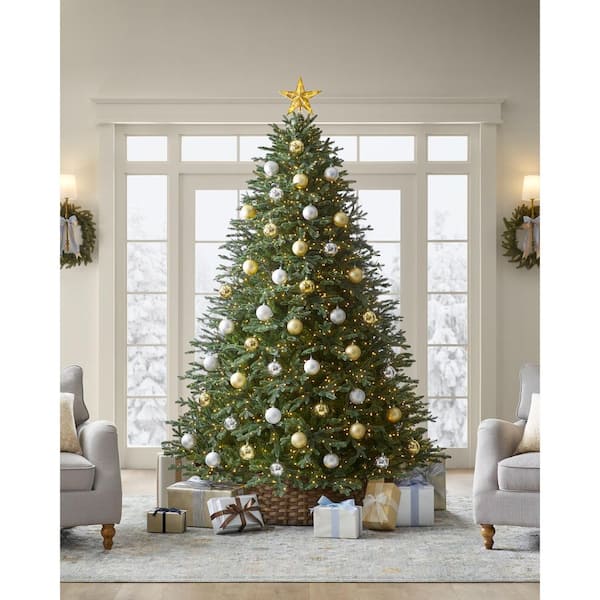 7.5 ft. Yorkshire Twinkling Fir LED Pre-Lit Artificial Christmas Tree T35