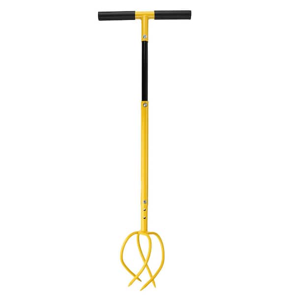 Adjustable Height Manual Hand Tiller