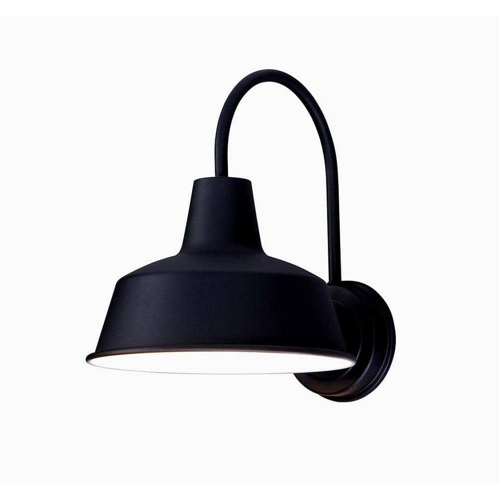 UPC 783209200937 product image for Pier M 10.25 in. W 1-Light Black Outdoor Wall Lantern Sconce | upcitemdb.com
