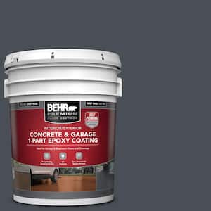 5 gal. #PPU15-20 Poppy Seed Self-Priming 1-Part Epoxy Satin Interior/Exterior Concrete and Garage Floor Paint