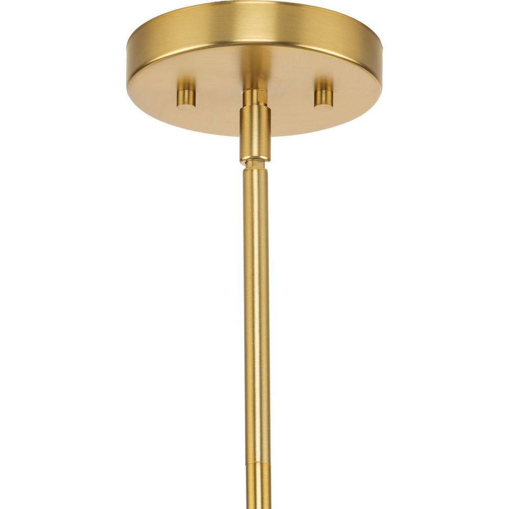 Haas 33.5" Brushed Bronze Chandelier with Opal Glass Globes