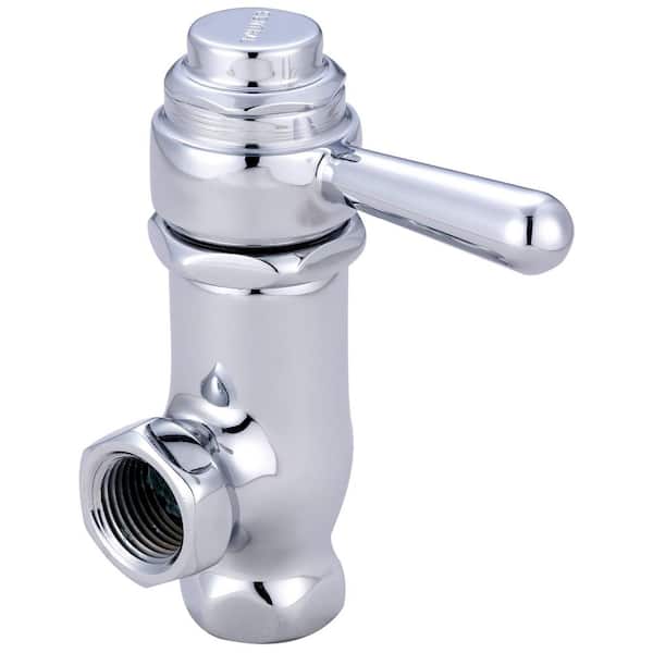 Central Brass Self Closing Angle Stop