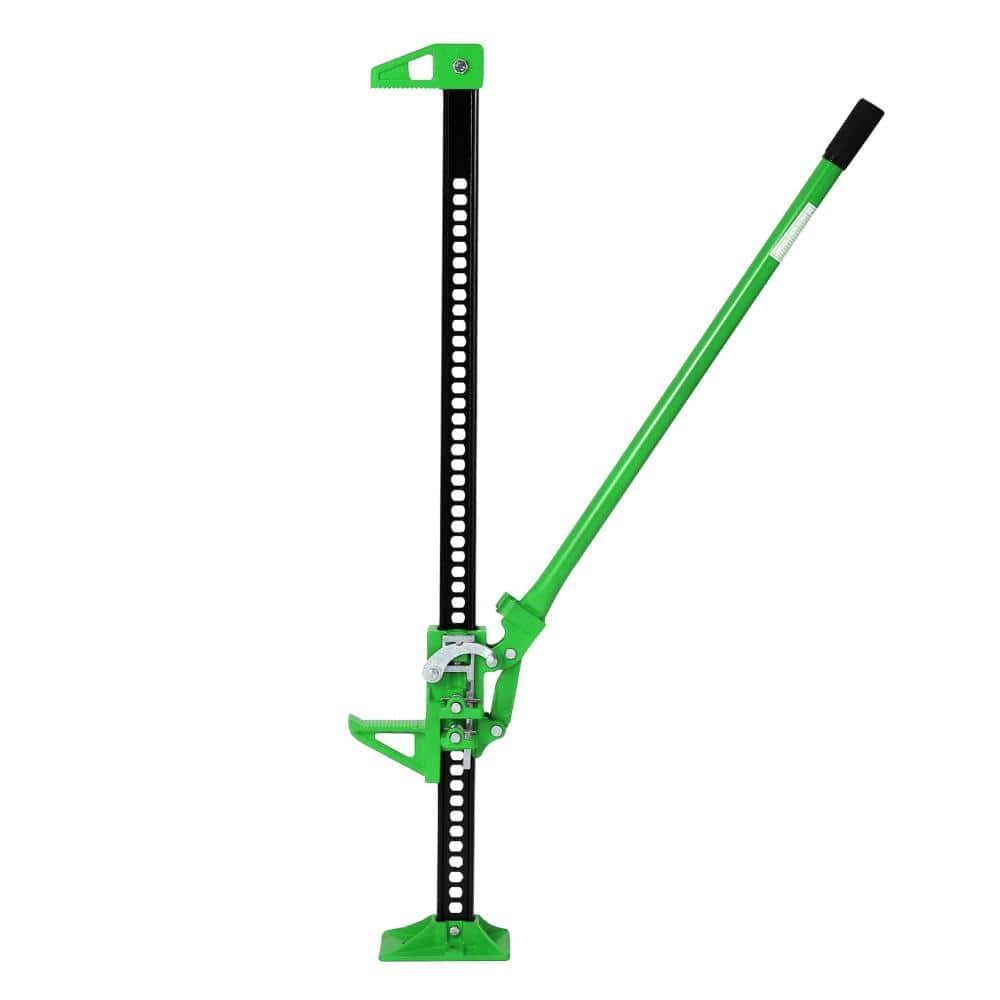 "Heavy Duty High Lift Farm Jack – 48"" 7000 lbs (3.2 Ton) Capacity Ratcheting Off-Road Utility Jack for Truck, SUV,Green" price history on PriceWatchPro