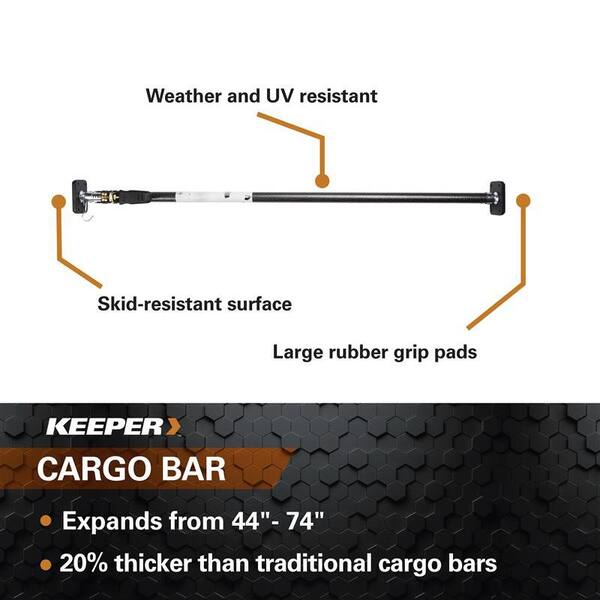 Keeper Adjustable Ratcheting Cargo Bar 47059 - The Home Depot