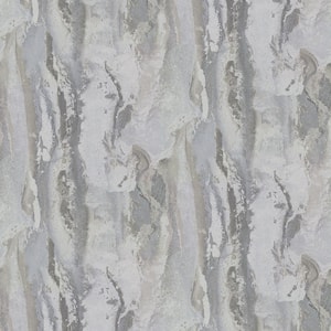 Stone Silver Wallpaper Sample