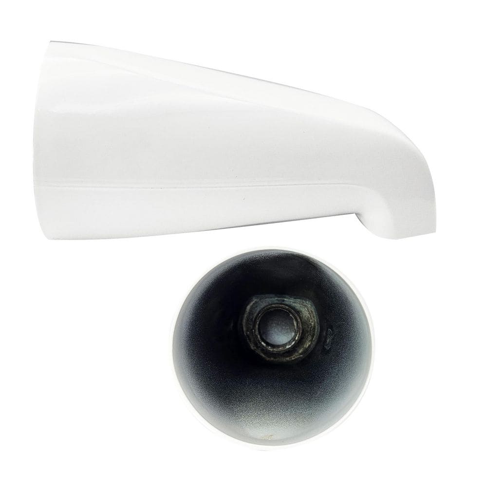 5-1/4 in. Standard Front Connection Tub Spout, White price history on PriceWatchPro