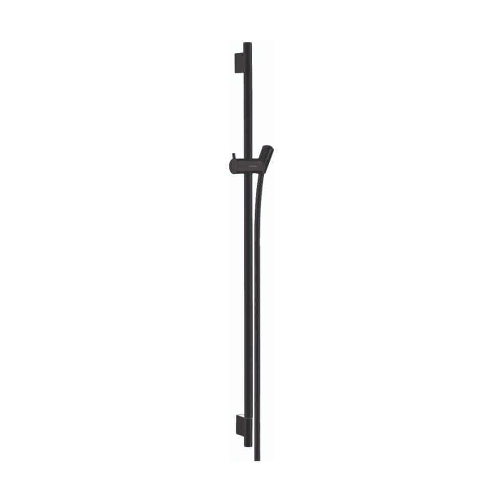 Matte Black 36" Modern Wall Slide Bar