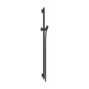 Unica Wall Bar Shower Kits Valve Included in Matte Black