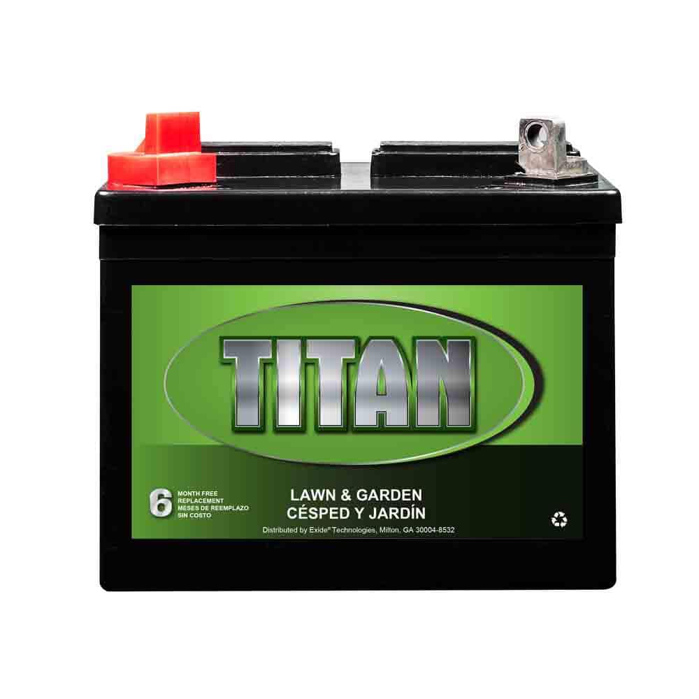 Beskrivelse Original Overgang TITAN 12-Volt U1 Tractor Battery U1-1T - The Home Depot