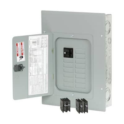 BR 100 Amp 24-Circuit Main Breaker Outdoor Plug on Neutral Load Center Contractor Breaker Kit ((2) BR120 and (1) BR230)