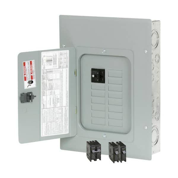 Eaton BR 100 Amp 24-Circuit Main Breaker Outdoor Plug on Neutral Load Center Contractor Breaker Kit ((2) BR120 and (1) BR230)