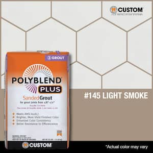 Polyblend Plus #145 Light Smoke 25 lb. Sanded Grout