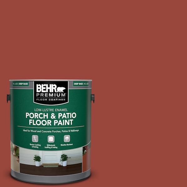 BEHR PREMIUM 1 gal. #280E-1 Heirloom Lace Low-Lustre Enamel  Interior/Exterior Porch and Patio Floor Paint 605001 - The Home Depot