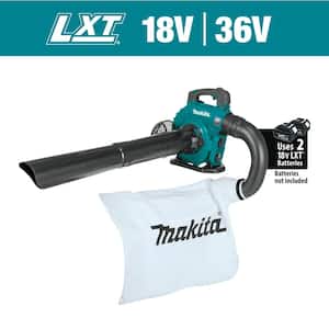 120 MPH 473 CFM LXT 18V X2 (36V) Lithium-Ion Brushless Cordless Leaf Blower with Vacuum Attachment Kit (Tool-Only)