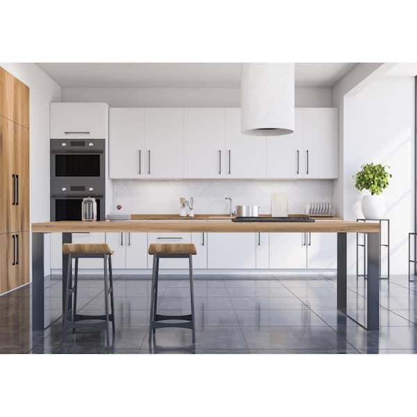 Kunal Kitchens Ithaca Slab 42 in. W x 34.5 in. H x 24 in. D in