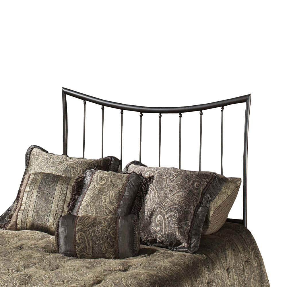 Hillsdale Furniture Edgewood Magnesium Pewter Full and Queen-Size Headboard with Rails -  1333HFQR