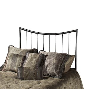 Edgewood Magnesium Pewter Full and Queen-Size Headboard with Rails