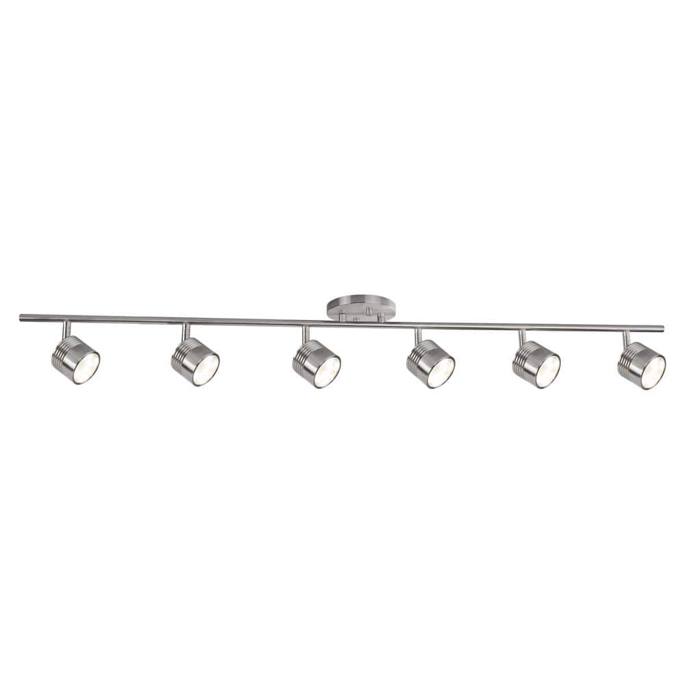 Lyra 43 in. 1 Light 33-Watt Brushed Nickel Integrated LED Track Light price history on PriceWatchPro