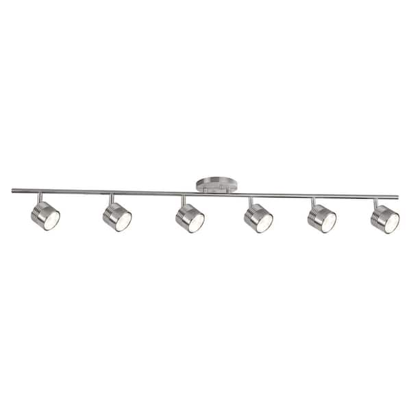 Kuzco Lyra 43 in. 1 Light 33-Watt Brushed Nickel Integrated LED Track Light