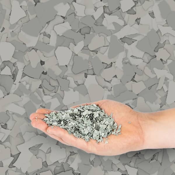 Decorative Flecks 6 lbs. Designer Gray Texture and Non Skid Paint Texture Additives