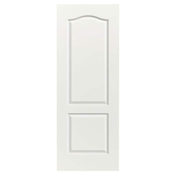 JELD-WEN 30 in. x 80 in. Princeton White Painted Smooth Solid Core Molded Composite MDF Interior Door Slab
