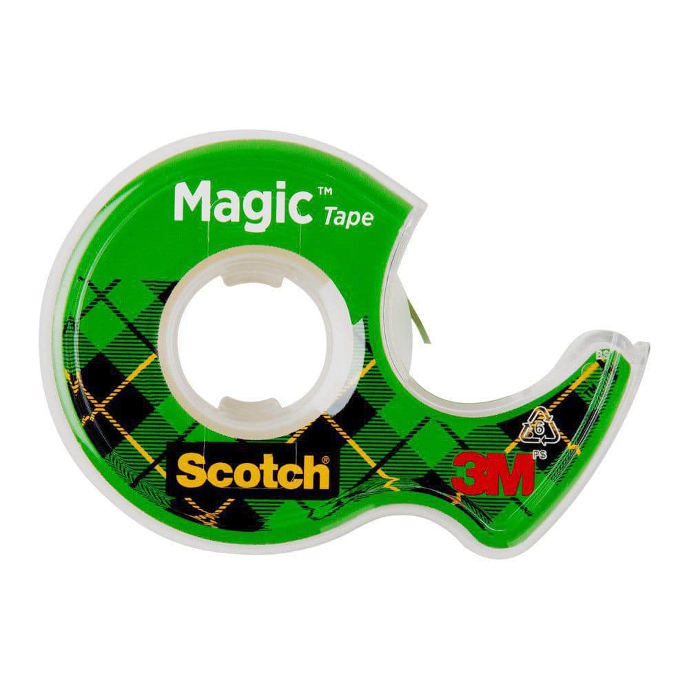 Scotch 3/4 in. x 300 in. Magic Tape (3-Pack) 3105 - The Home Depot