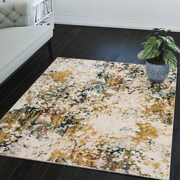 Home Décor Products Addison Rugs Winslow Active Solid Spice 2’ x 3 ...