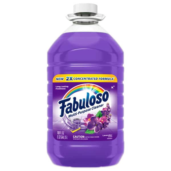 Unbranded 169 oz. Fabuloso Purple Multi-Purpose Cleaner Lavender 2X Concentrated 3CT