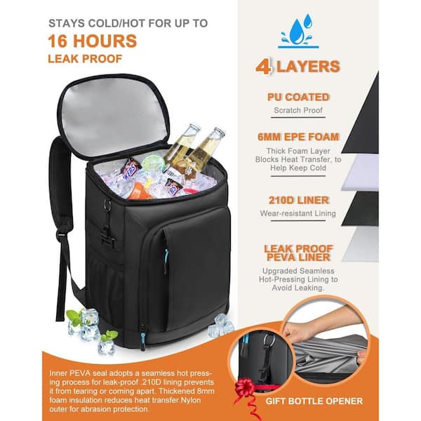 Misopily 27 qt. 36 to 45 Cans Insulated Leak-Proof Cooler  display picture 3
