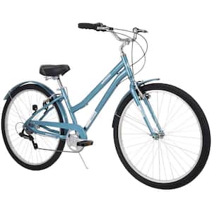Casoria 27.5 in. Soft Blue Lightweight Aluminum Women's Bike