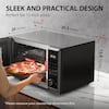 Toshiba 1.5 Cu. Ft. Stainless Steel Microwave with Air Fryer MLEC42SASS -  The Home Depot