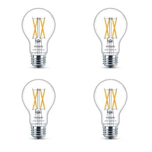 Soft White A19 LED 40-Watt Equivalent Dimmable Smart Wi-Fi Wiz Connected Wireless Light Bulb (4-Pack)