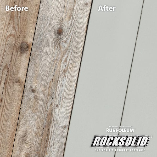 5 gal. Graywash Exterior 2X Solid Stain