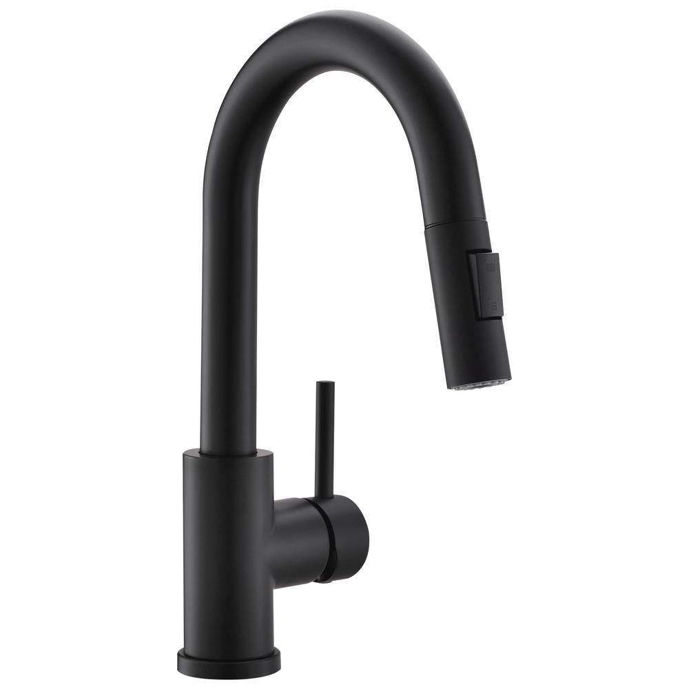 Single Handle Stainless Steel Bar Faucet Deckplate Not Included in Matte Black price history on PriceWatchPro