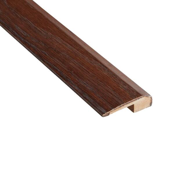 HOMELEGEND Distressed Barrett Hickory 3/8 in. Thick x 2-1/8 in. Wide x 78 in. Length Carpet Reducer Molding