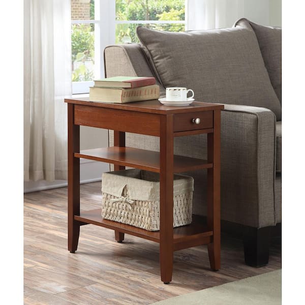 Convenience Concepts American Heritage 3 Tier Cherry End Table