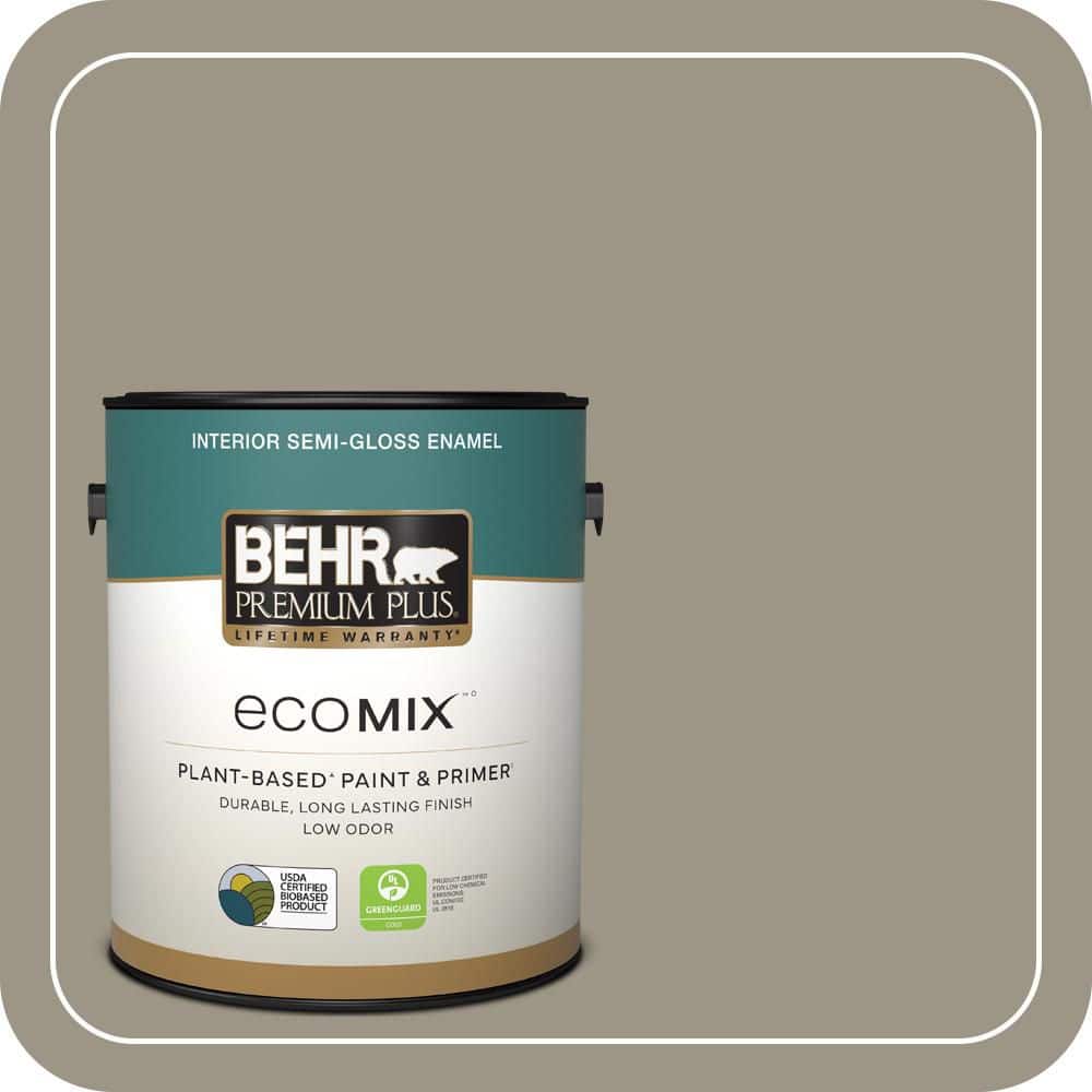 1 gal. Home Decorators Collection #HDC-CT-20 Greywood Semi-Gloss Enamel EcoMix Plant-Based Interior Paint & Primer price history on PriceWatchPro