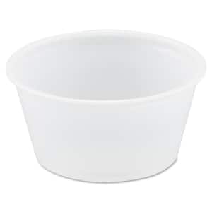 Plastic Souffle Portion Cups, 2 oz., Translucent, 2500 Per Case