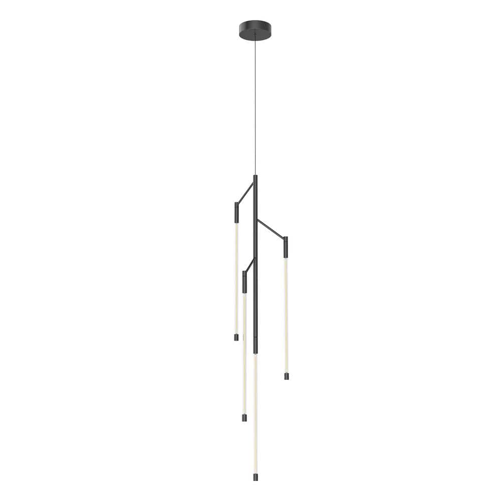 Motif Black Glass LED Pendant Light
