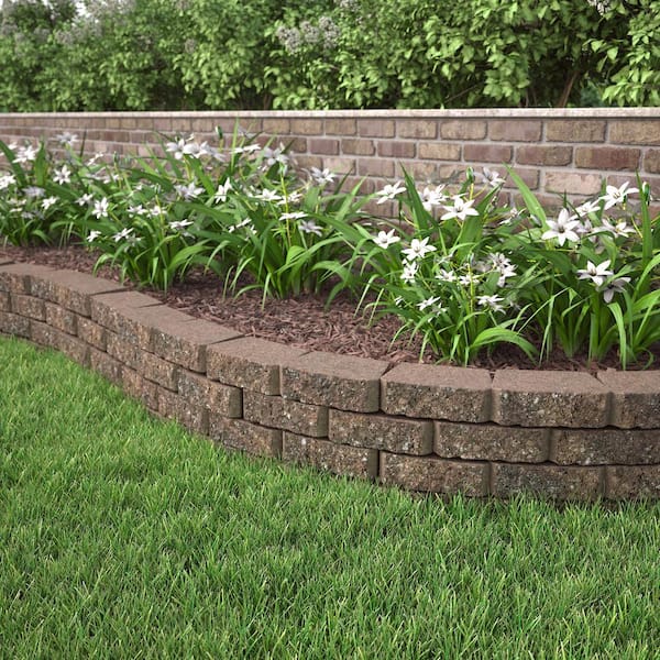 3 in. x 10 in. x 6 in. Sierra Blend Concrete Retaining Wall Block