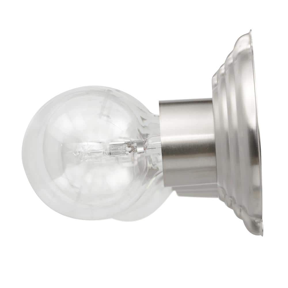 Brushed Nickel 6-Light Wall Bath Fixture