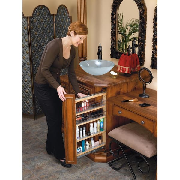 Rev-A-Shelf Vanity Cabinet Pull-Out Ironing Board 4 in. H x 21 in. W x  19.86 in. D VIB-20CR - The Home Depot