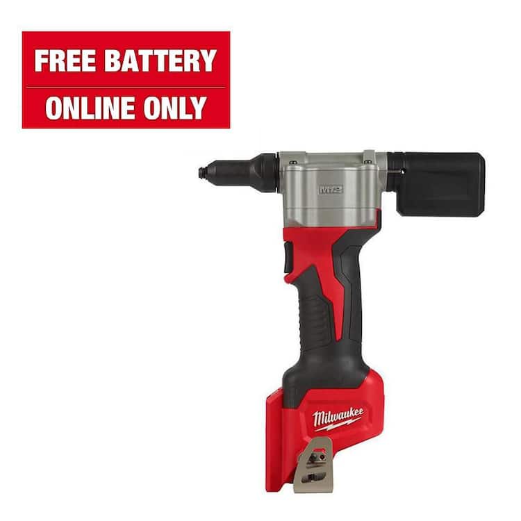 Milwaukee M12 12-Volt Lithium-Ion Cordless Rivet Tool (Tool-Only)