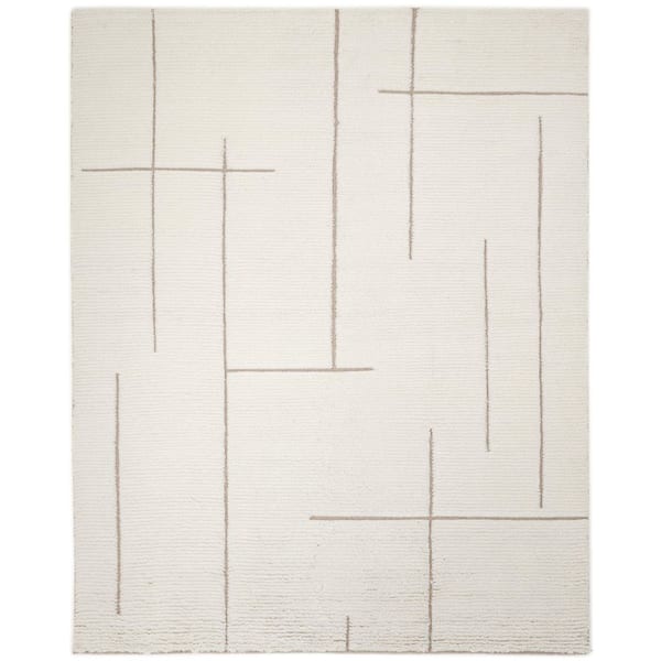 Norwich Contemporary Ivory 8 ft. x 10 ft. Area Rug