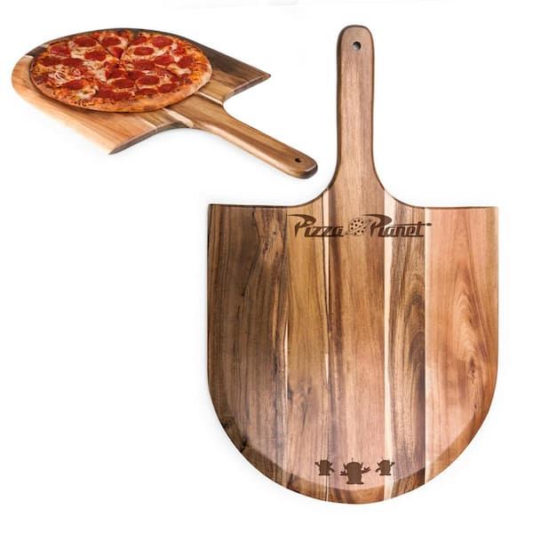 13 Pizza Oven Peel Paddle with Extra Long Wooden Handle for Wood