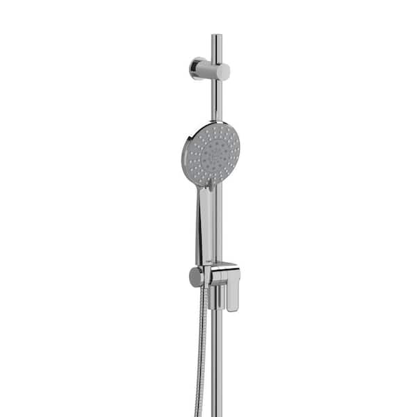 Paradox 1-Piece Towel Bar in Chrome