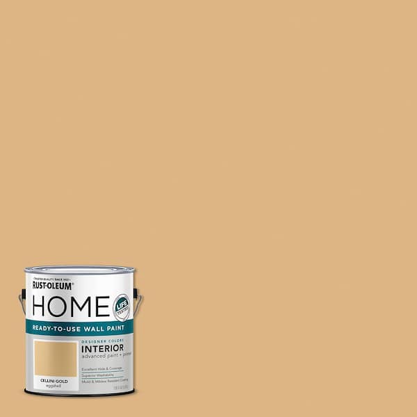 Rust-Oleum Home 1 gal. Cellini Gold Eggshell Interior Wall Paint