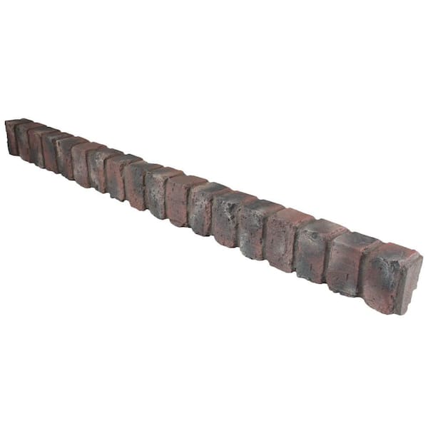 Superior Building Supplies Chicago Red 48 in. x 4 in. x 2-1/2 in. Faux Reclaimed Brick Ledge Trim